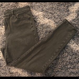 Dark green AE Jeggings